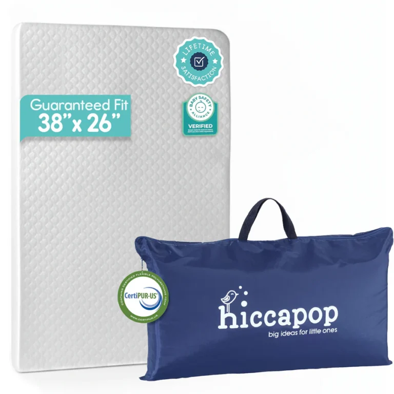 hiccapop Pack 'n Play Mattress Pad with washable cover