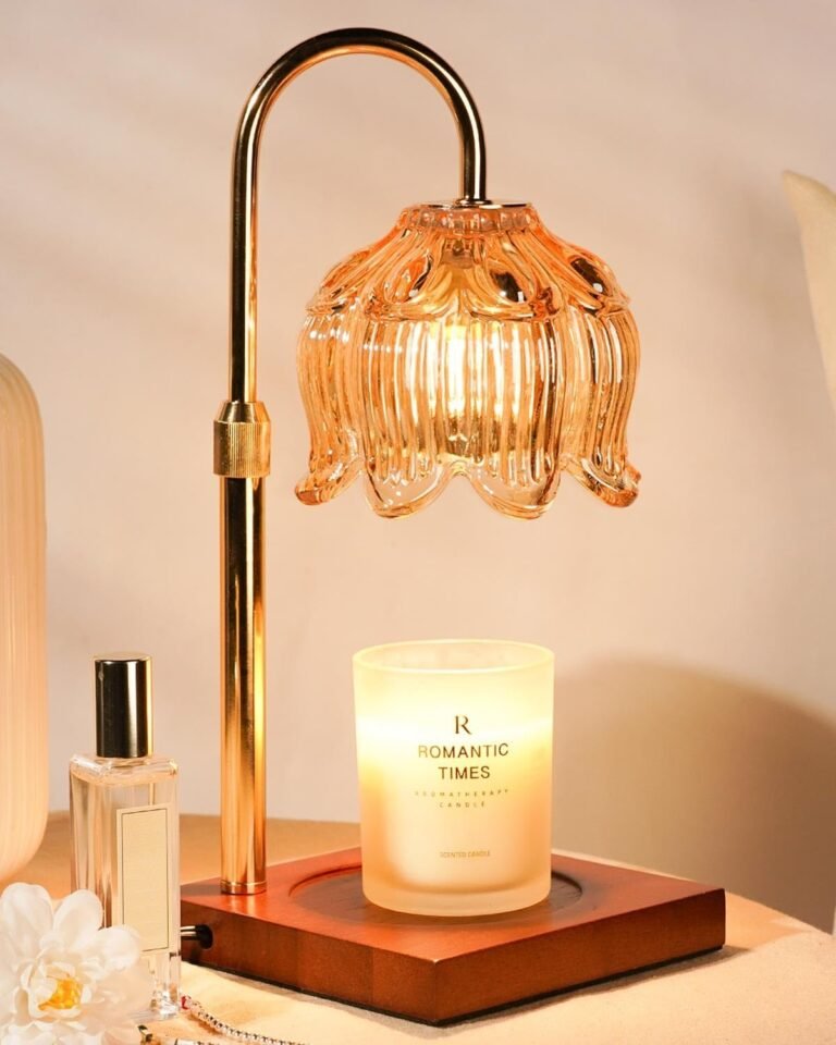 Adjustable Candle Warmer Lamp Review: Safe & Flameless? [2025]