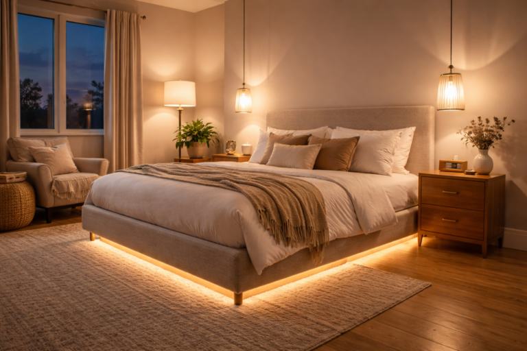 Creative Bedroom Lighting Ideas