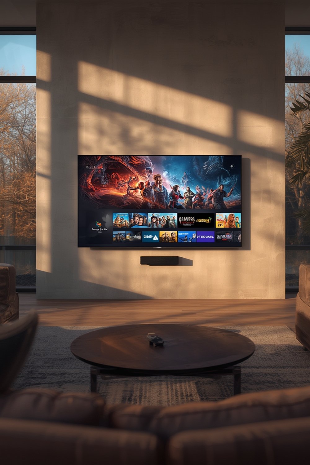 Google Streamer in Home Entertainment Setup