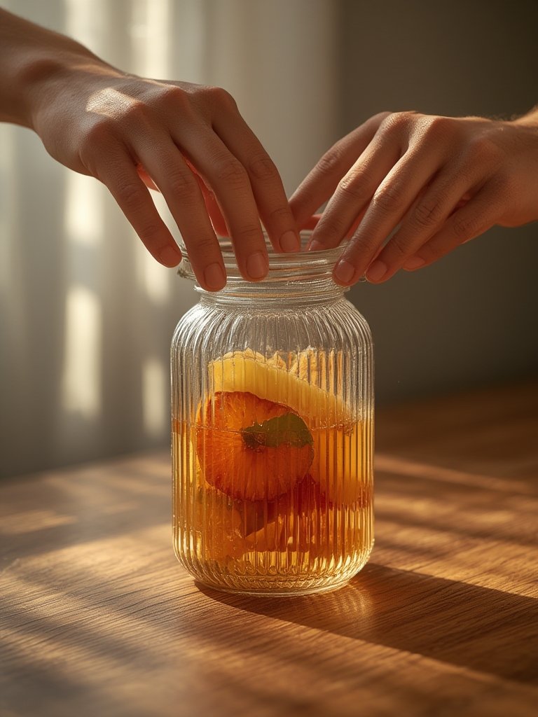 ribbed glass food storage - Illustration 2