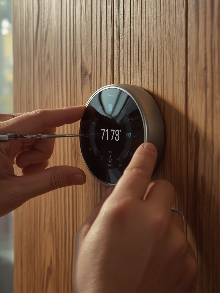 smart thermostat installation - Illustration 2