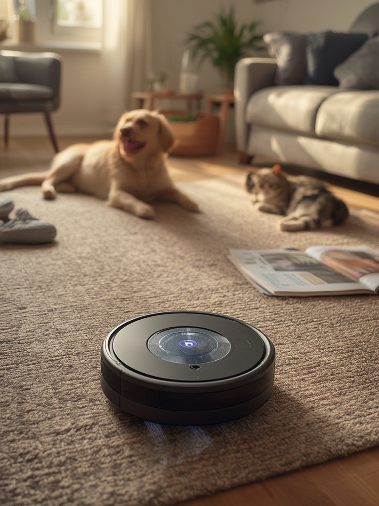 robot vacuum pet hair - Illustration 3