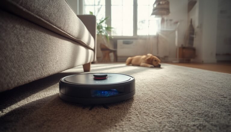 robot vacuum pet hair