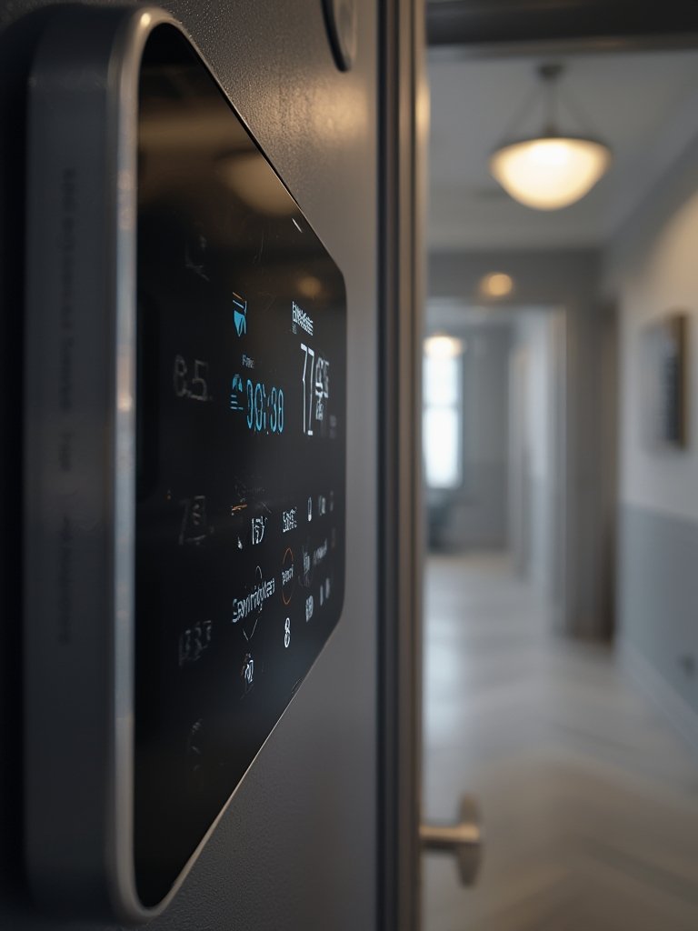 smart air quality display - Illustration 2