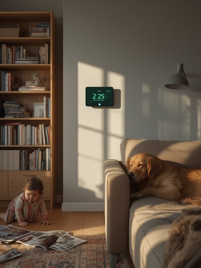 smart air quality display - Illustration 3