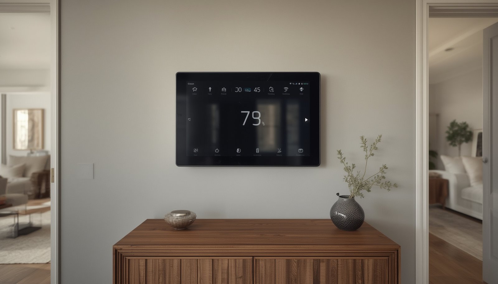 smart air quality display